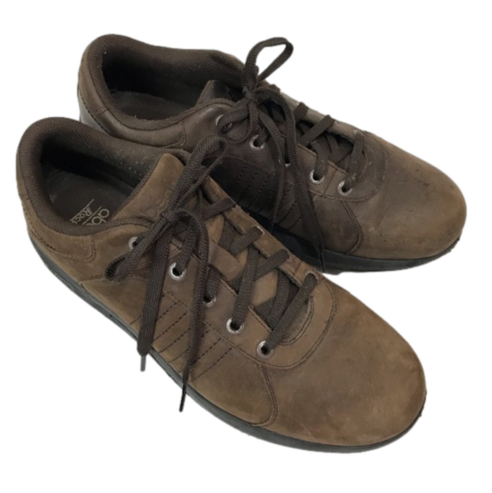 abeo Rocs Baylor brown leather sneaker 11.5